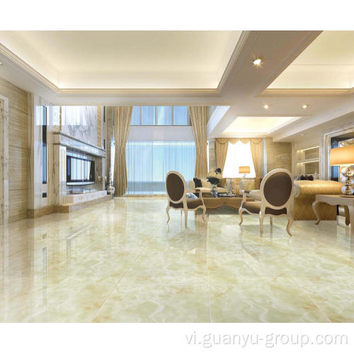 Beige Micro Crystal Marble Nhìn Sàn sứ